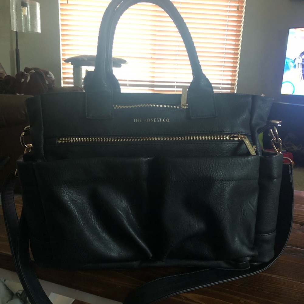 Honest Company large diaper bag